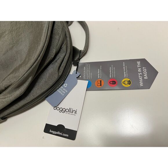 NWT Baggallini On The Go Laptop Backpack in Sterling Shimmer - Picture 10 of 11